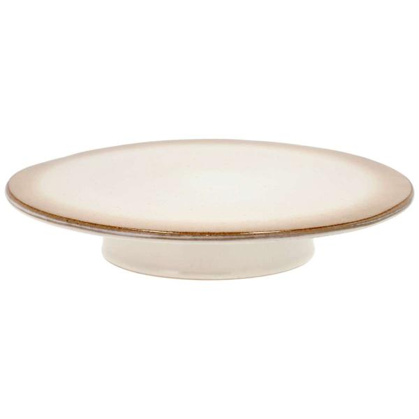 Kakefat med stett 30x5,5 cm krem