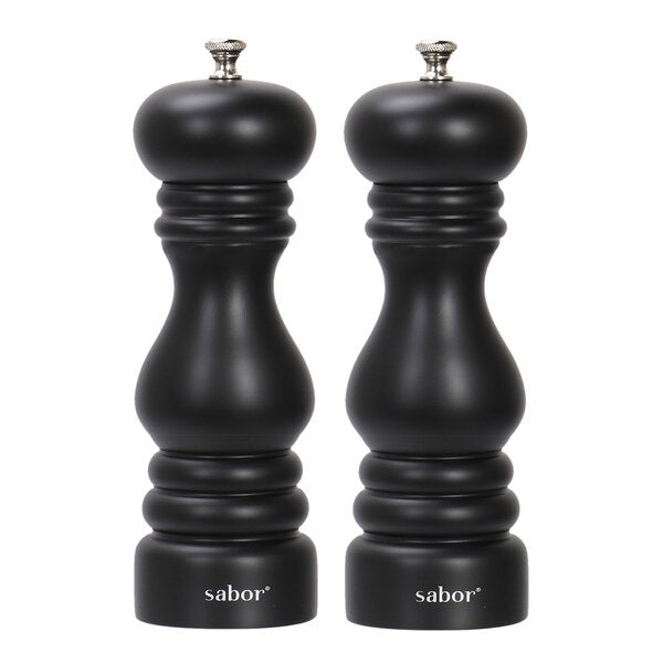Salt & pepper sett matt svart