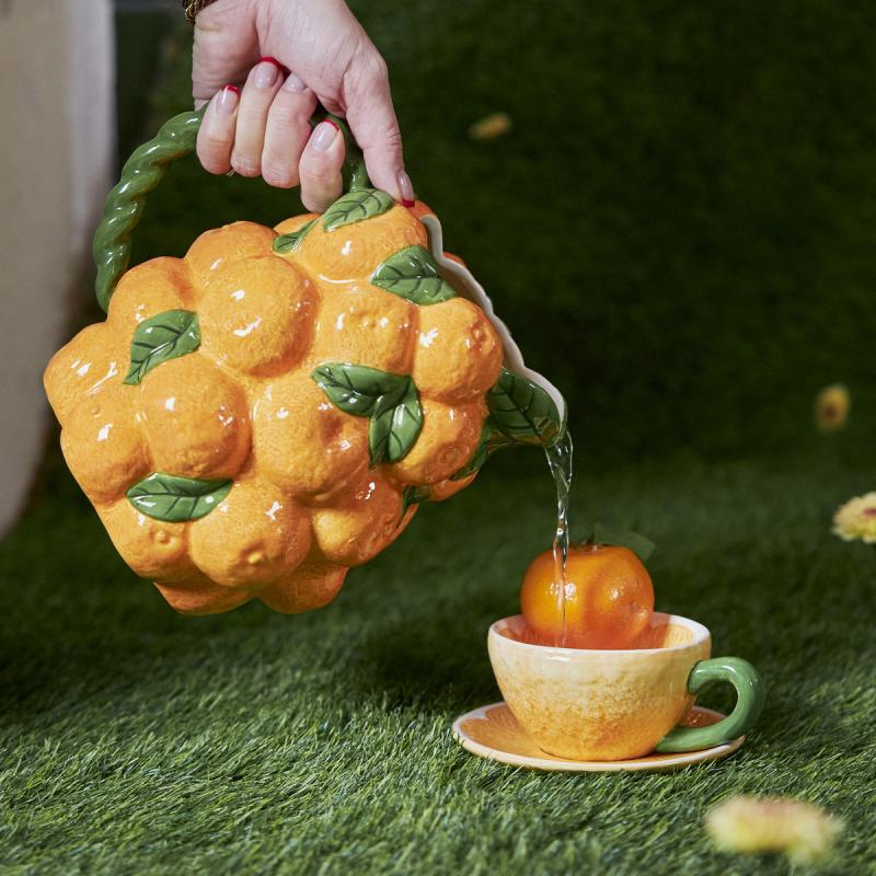 Fruity kopp med fat 25 cl mandarie