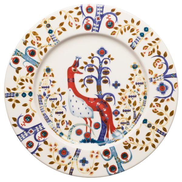 Taika tallerken 22 cm hvit