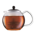 Assam tekanne m/filter 0,5L svart