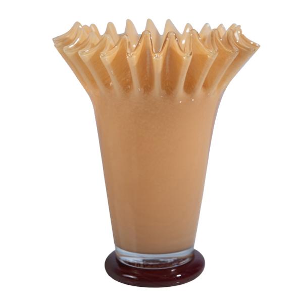 Lori vase 28 cm gul