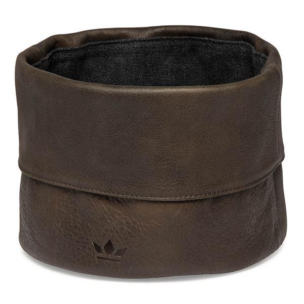Brødkurv skinn brown