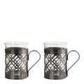 Cape drinkglass 2 stk 25 cl gunmetal