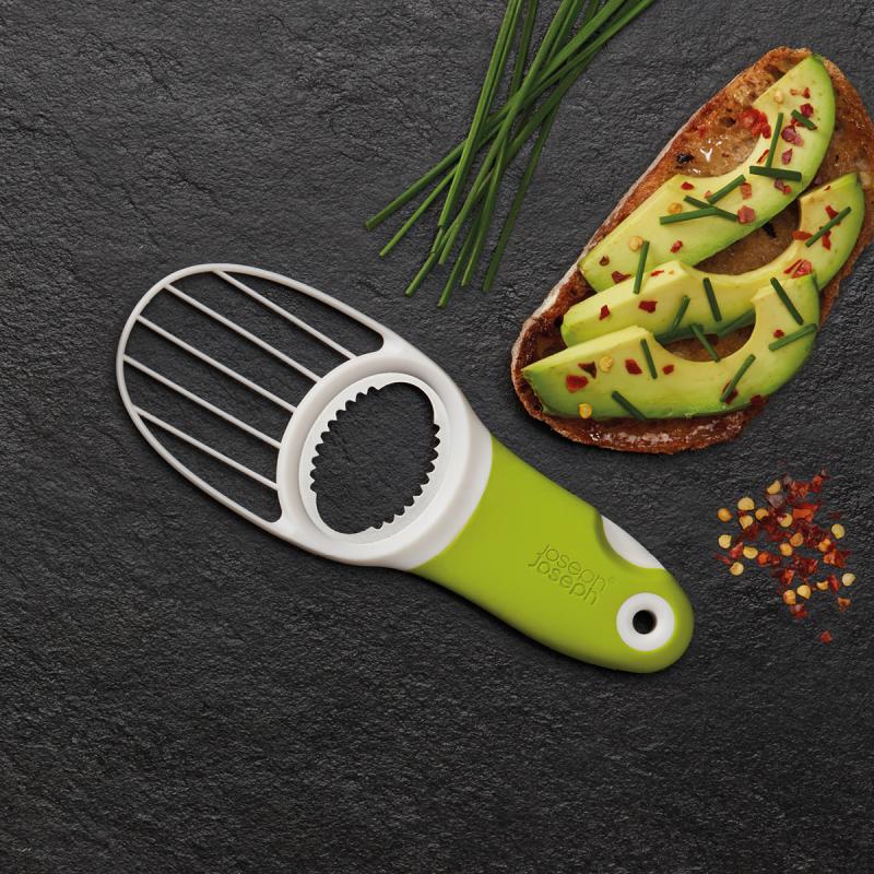 Avocadodeler hvit/grønn
