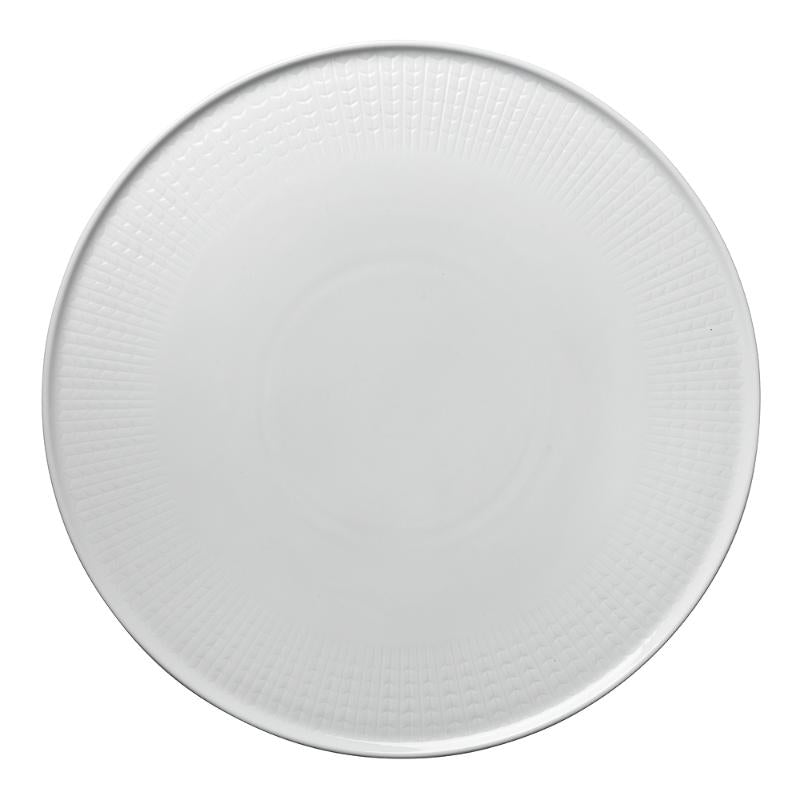 Swedish Grace kakefat 31 cm snø/hvit