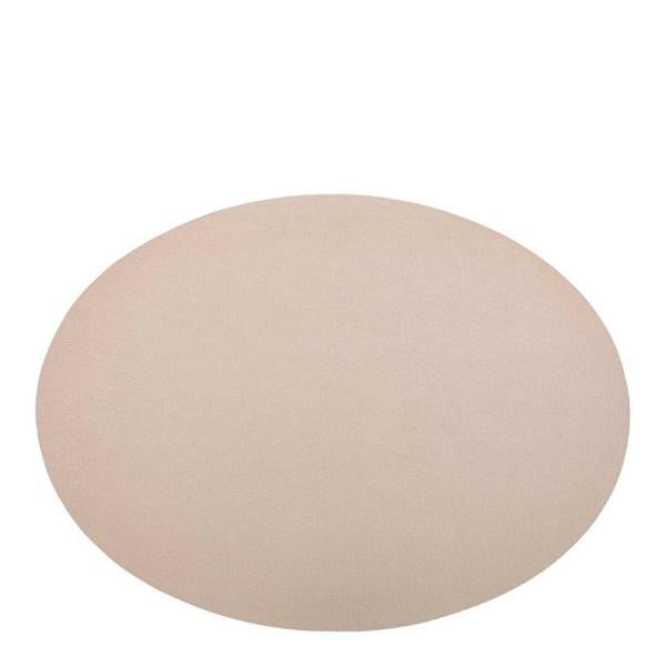Togo dekkebrikke oval 47 cm taupe