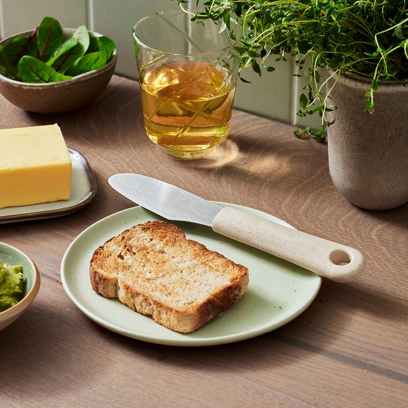 BIO range smørkniv 22,5 cm lin