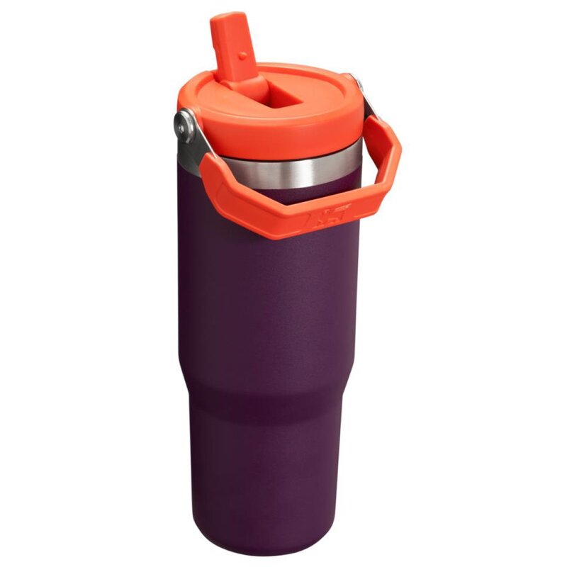 Iceflow flip straw tumbler termoflaske 0,89L plum