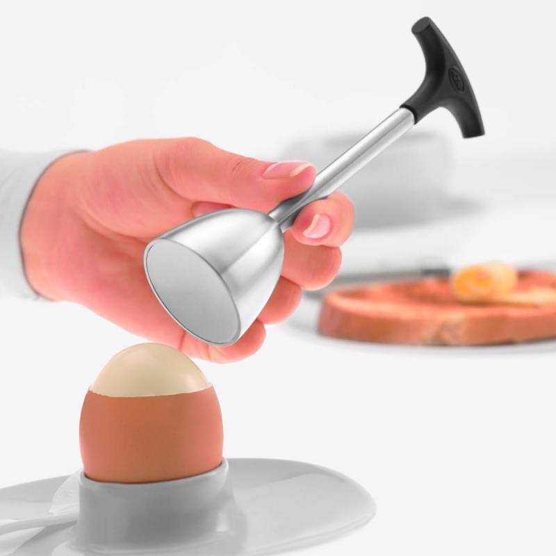 Eggeskjærer ø4 cm L14 cm stål/svart