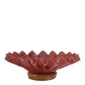Lori skål 14 cm bordeaux