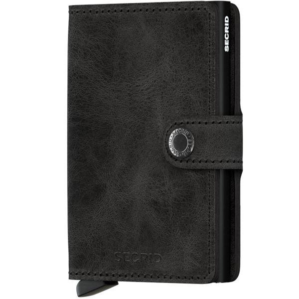 Miniwallet lommebok m/kortholder vintage svar