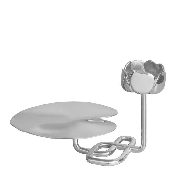 Ninfea No.2 NP lysestake 21 cm sølv