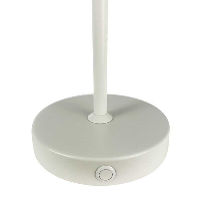 Stockholm portable bordlampe version 2 30 cm perlehvit