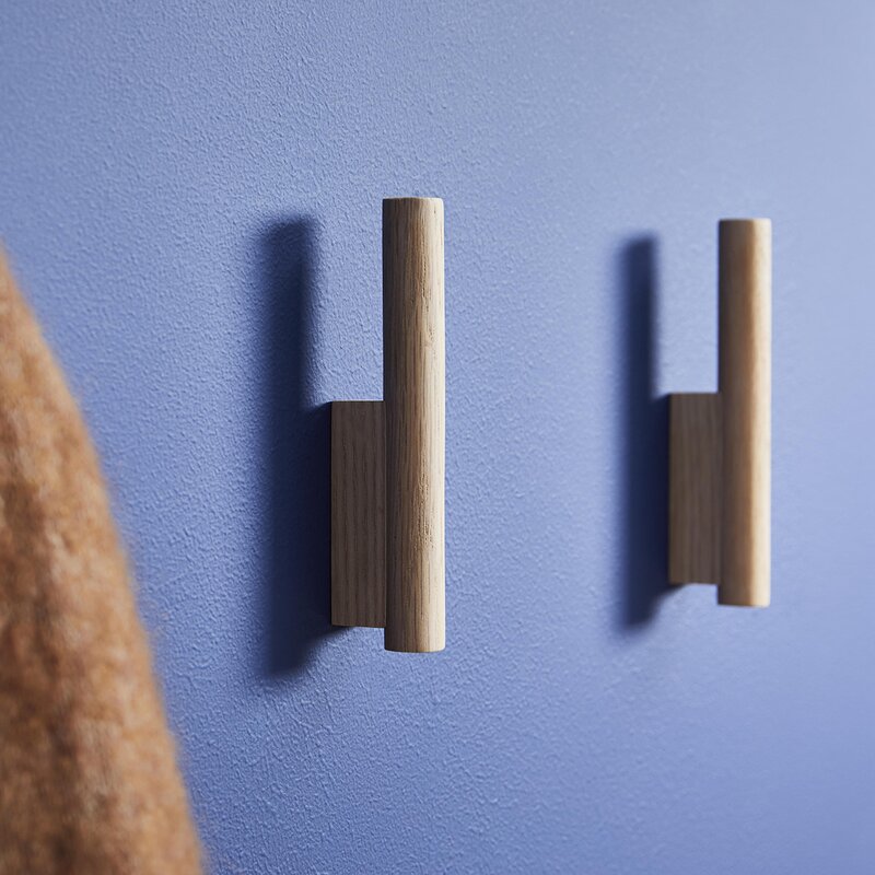 Pillar knagg 11 cm eik