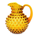 Hobnail karaffel 1L amber