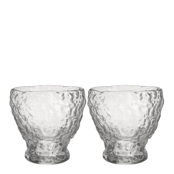 Moss glass 33 cl 2 stk klar