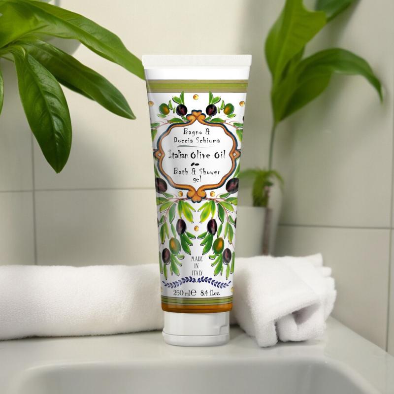 Maioliche dusj & badegele 250ml italian olive oil