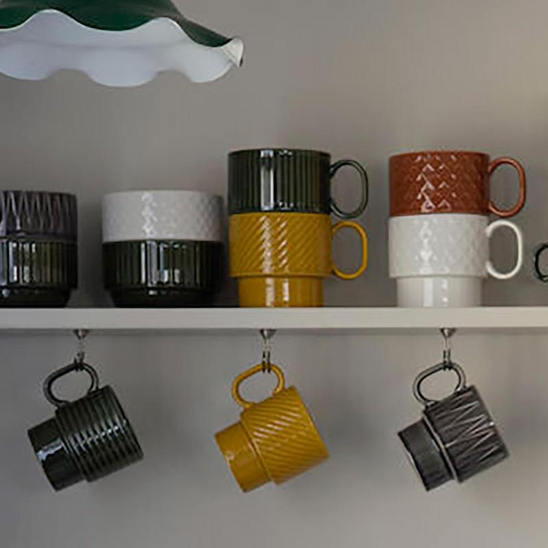 Coffee & More kaffekopp 25 cl 2 stk grå