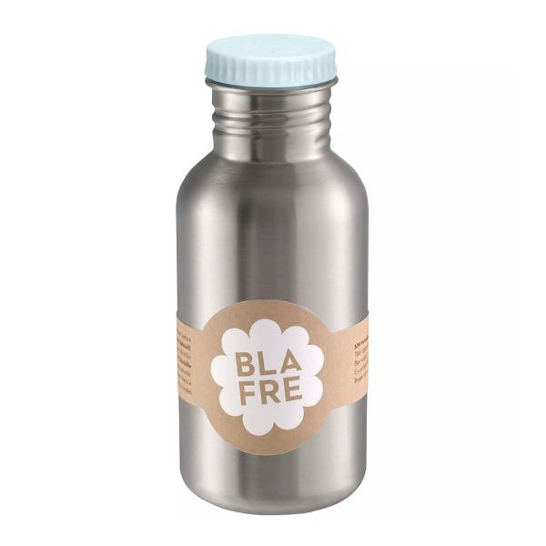 Stålflaske 500 ml lys blå