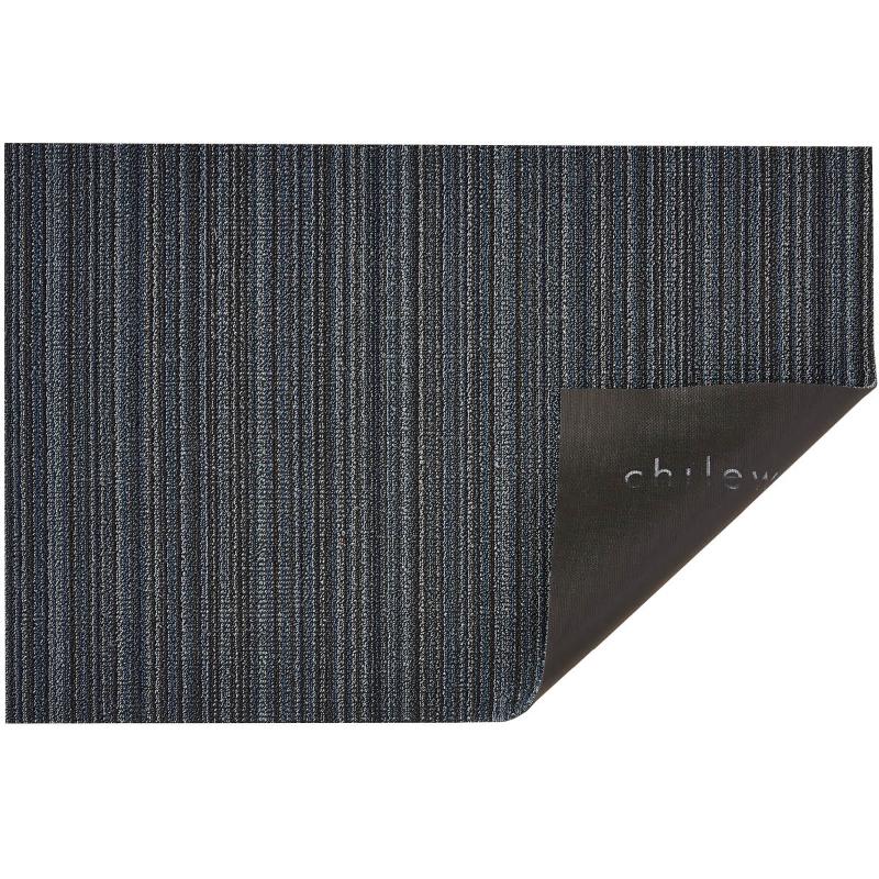 Skinny Stripe dørmatte 46x71 cm blue