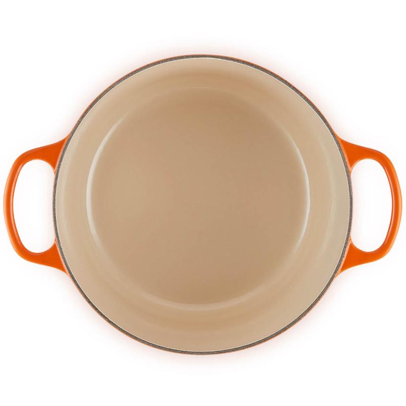 Signature støpejernsgryte rund 26 cm 6,3L volcanic