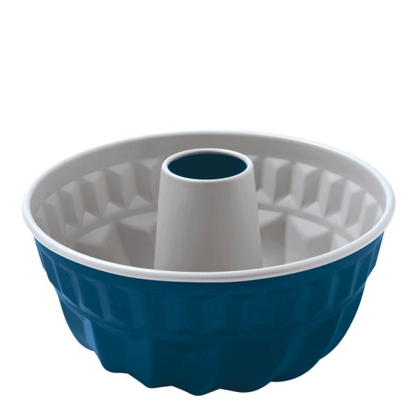 Xbake kakeform mønster og kjegle 23 cm blå