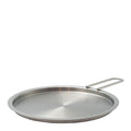 Tallerkenlokk 20 cm rustfritt stål