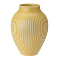 Ripple vase 27 cm gul