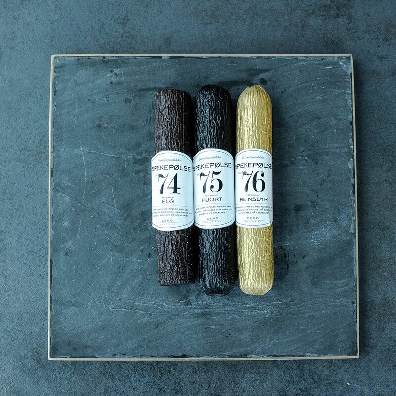 Spekepølse hjort 200g