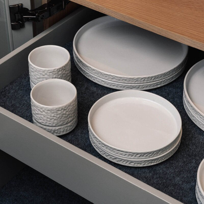 Servisen C tallerken 25 cm 4 stk hvit