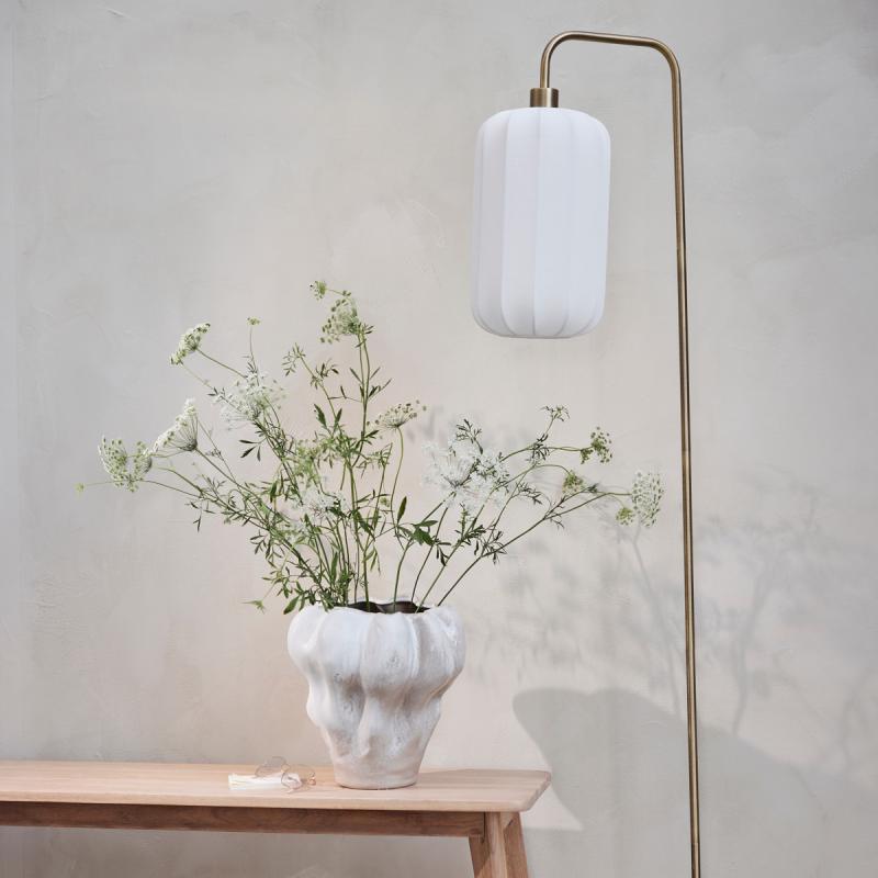 Sashie gulvlampe 160x20 cm hvit