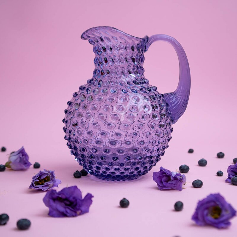 Hobnail karaffel 2L lavender