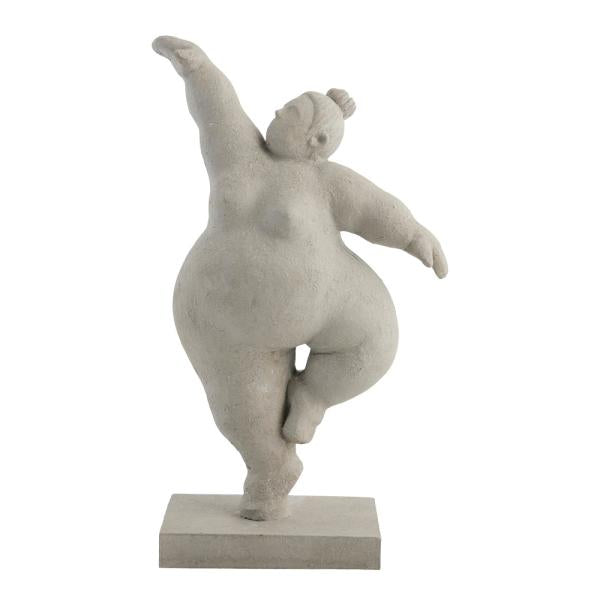 Serafina figur 28,8 cm grå