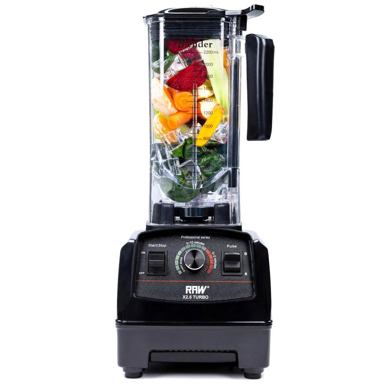 Blender X 2,5 Turbo 2,2L 1800W svart