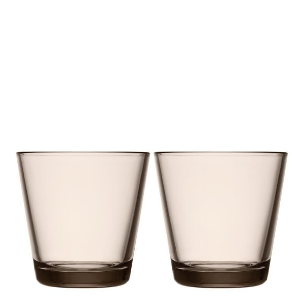 Kartio glass 21 cl 2 stk lin
