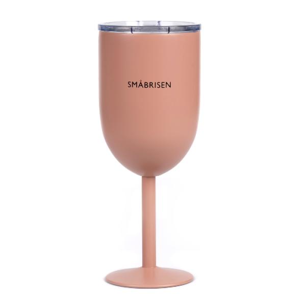 Vinglass termo SMÅBRISEN 35 cl gammelrosa