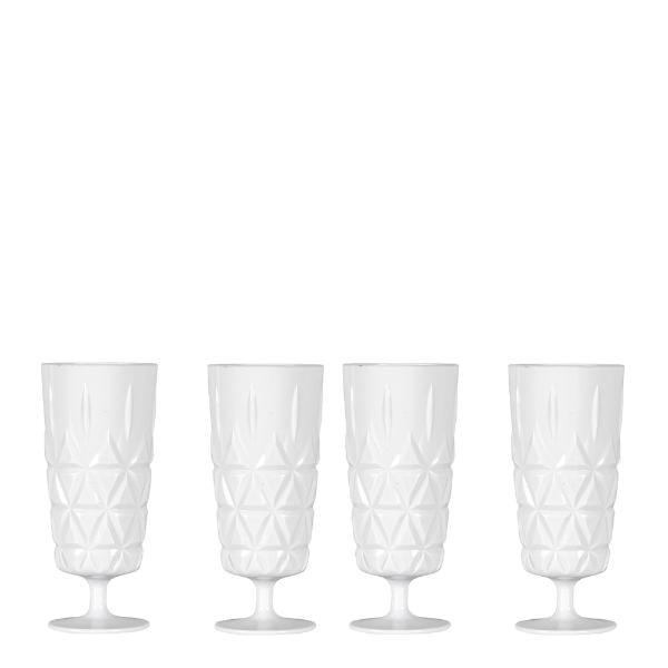 Juni piknik glass på stett 20 cl 4 stk