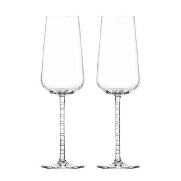 Journey champagneglass 2 stk 36 cl klar