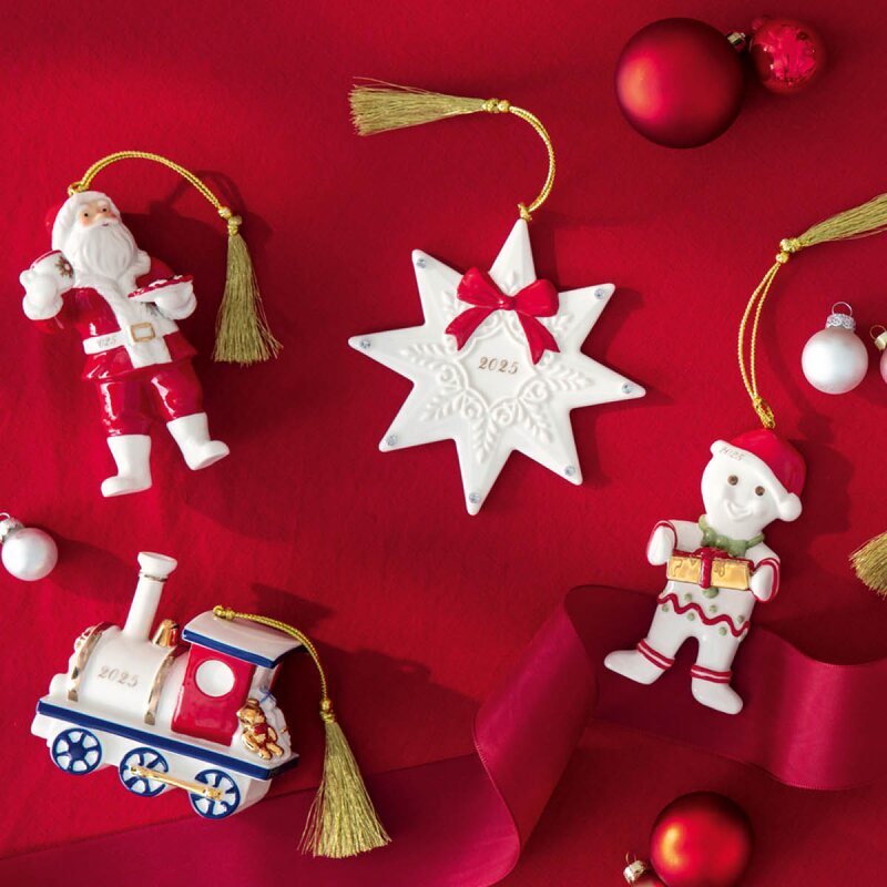 Christmas Classic juletrepynt lokmotiv 8,5 cm