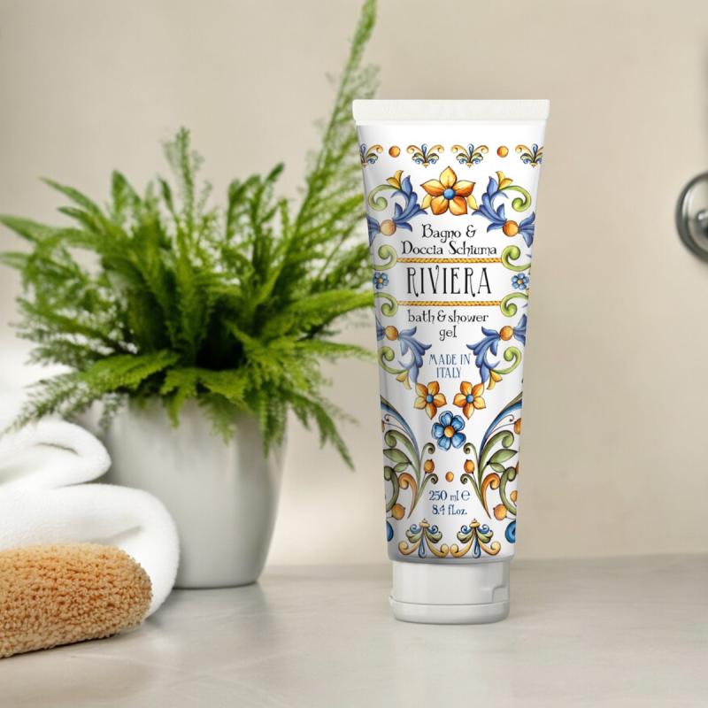 Maioliche dusj & badegele 250ml riviera