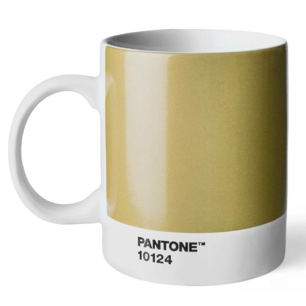 PANTONE kopp med hank 37,5 cl gull
