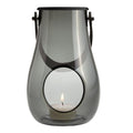 Design With Light hurricane lanterne 16 cm smoke