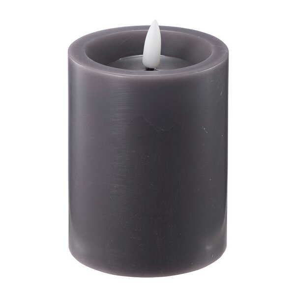 LED kubbelys 7,5x10 cm dark gray