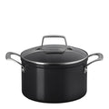 ENSC gryte med glasslokk 3,8L 20 cm black