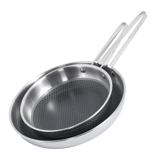 Kroma MB stekepannesett 2 deler 28+22 cm stål