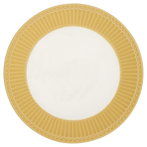 Everyday Alice tallerken 23 cm honey mustard