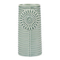 Pipanella Lines oval vase 18,1x8,5 cm grønn
