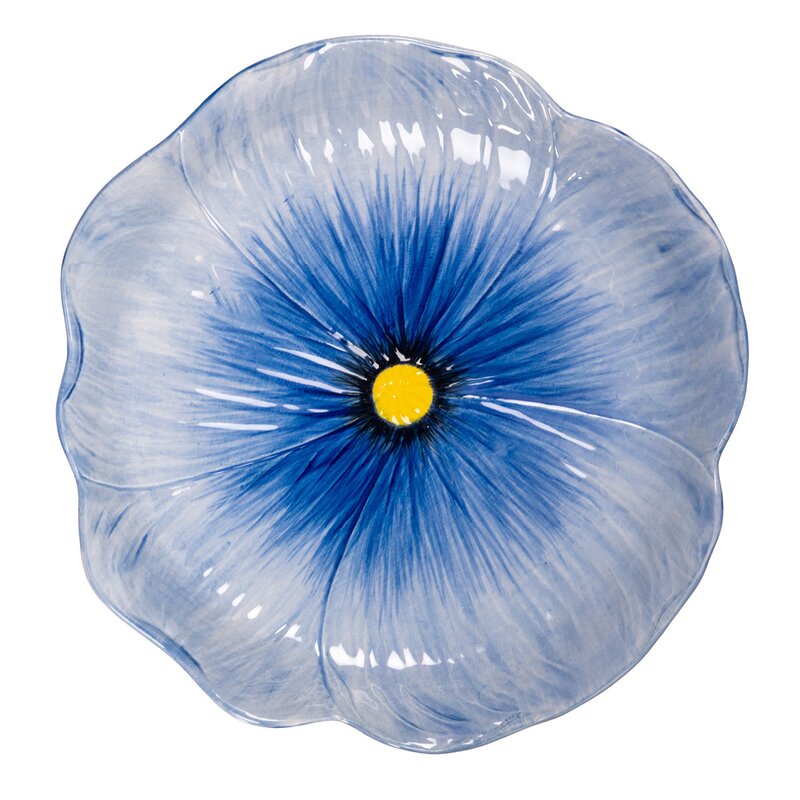 Poppy cookie-stativ 26 cm blue