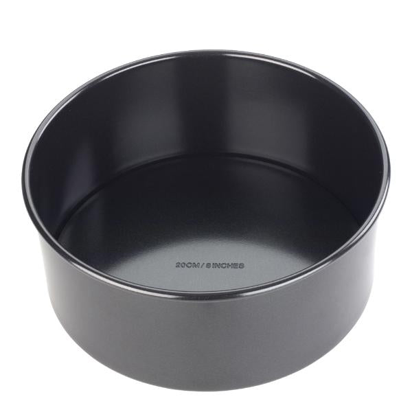 Bakeform løs bunn 20 cm svart